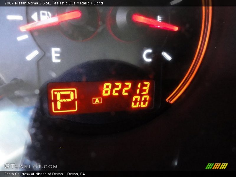 Majestic Blue Metallic / Blond 2007 Nissan Altima 2.5 SL