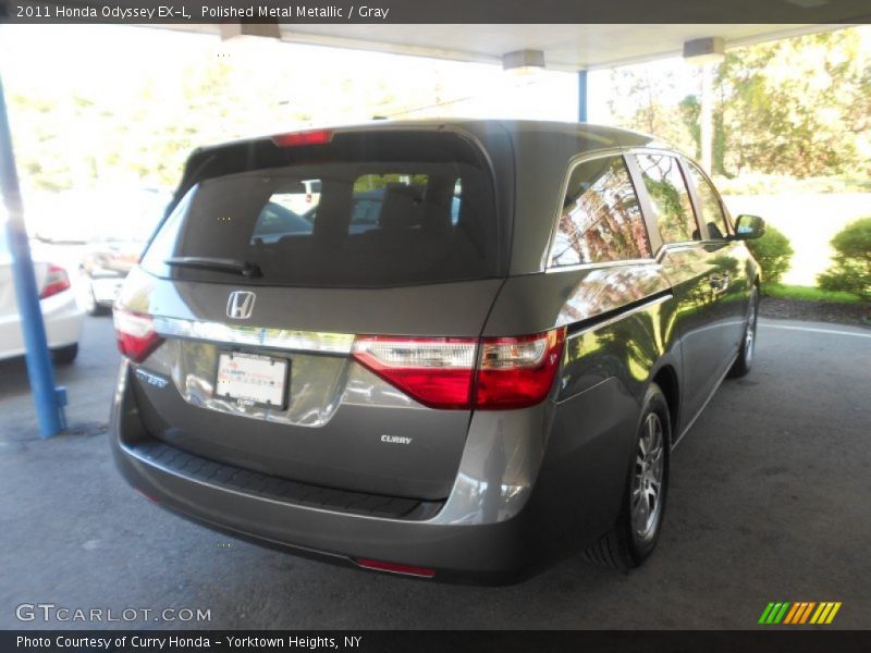 Polished Metal Metallic / Gray 2011 Honda Odyssey EX-L