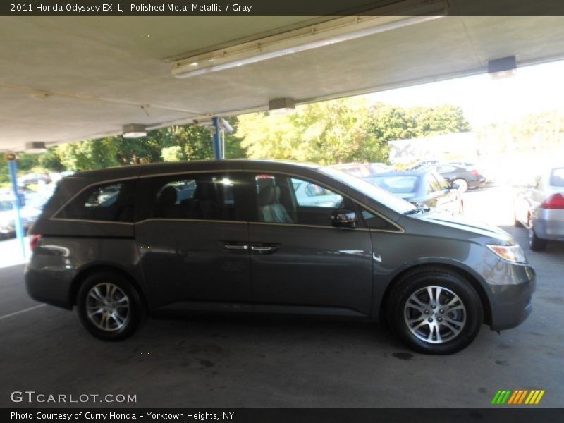 Polished Metal Metallic / Gray 2011 Honda Odyssey EX-L