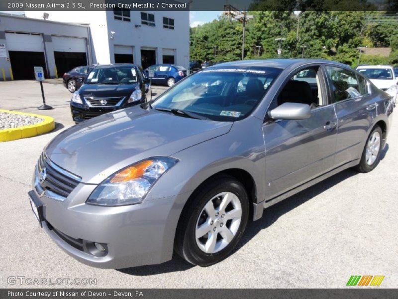Precision Gray Metallic / Charcoal 2009 Nissan Altima 2.5 SL