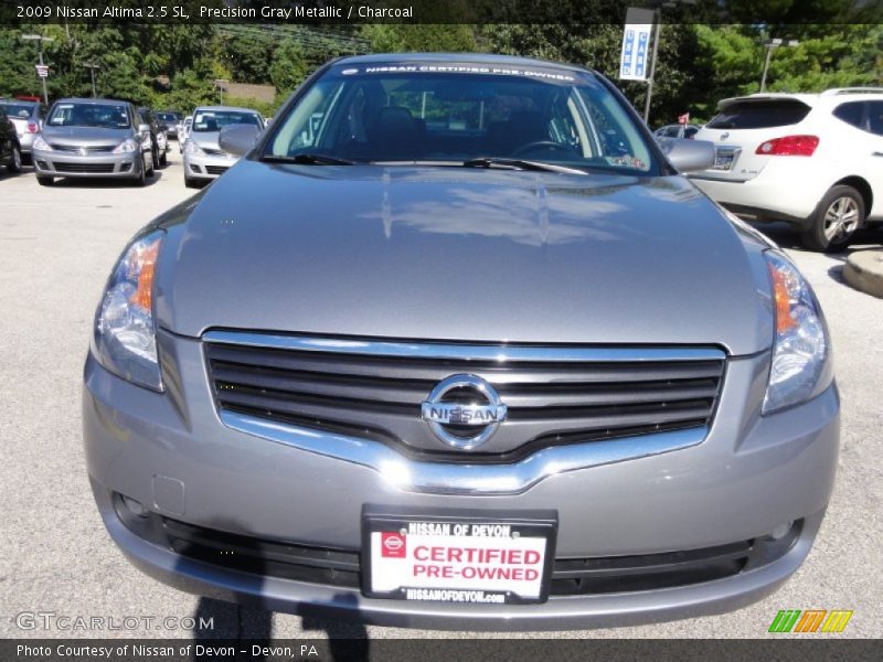 Precision Gray Metallic / Charcoal 2009 Nissan Altima 2.5 SL
