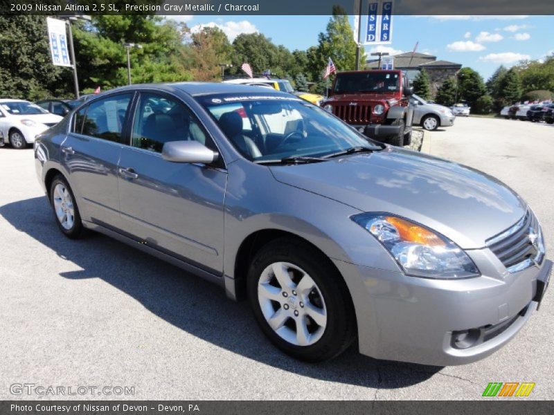 Precision Gray Metallic / Charcoal 2009 Nissan Altima 2.5 SL