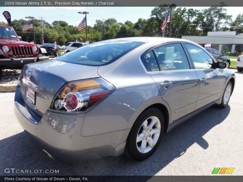 Precision Gray Metallic / Charcoal 2009 Nissan Altima 2.5 SL