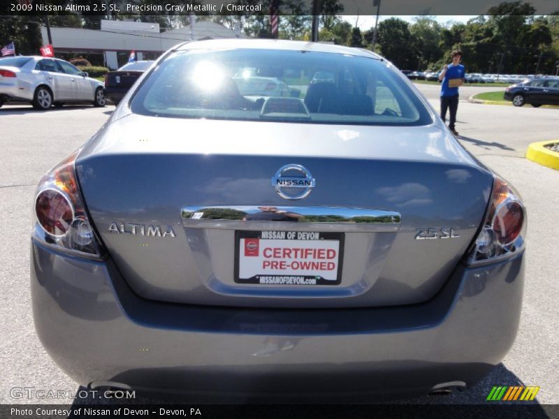 Precision Gray Metallic / Charcoal 2009 Nissan Altima 2.5 SL