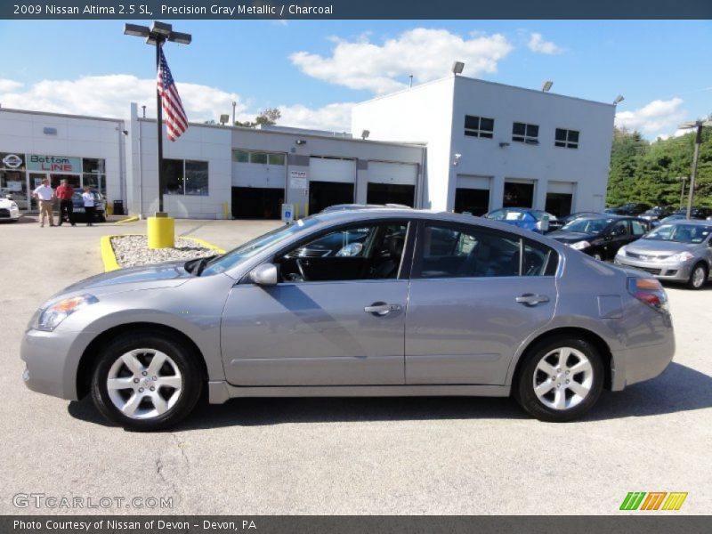 Precision Gray Metallic / Charcoal 2009 Nissan Altima 2.5 SL