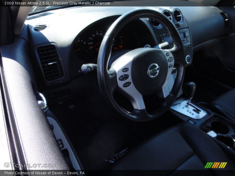 Precision Gray Metallic / Charcoal 2009 Nissan Altima 2.5 SL