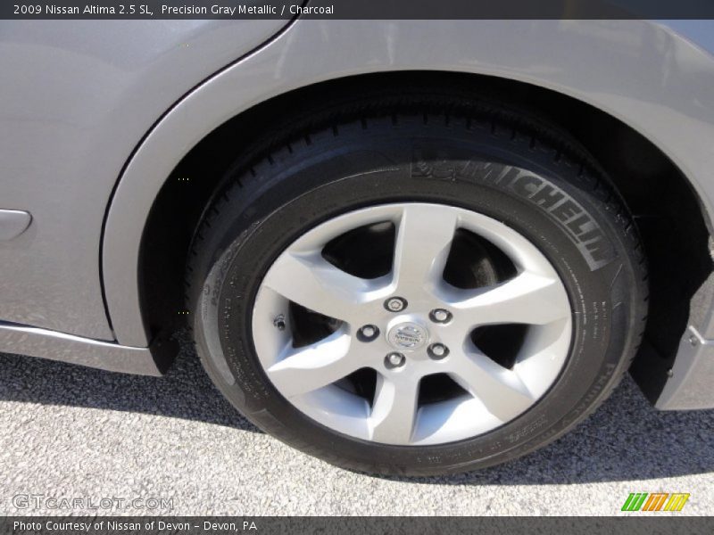Precision Gray Metallic / Charcoal 2009 Nissan Altima 2.5 SL