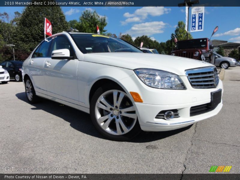 Front 3/4 View of 2010 C 300 Luxury 4Matic