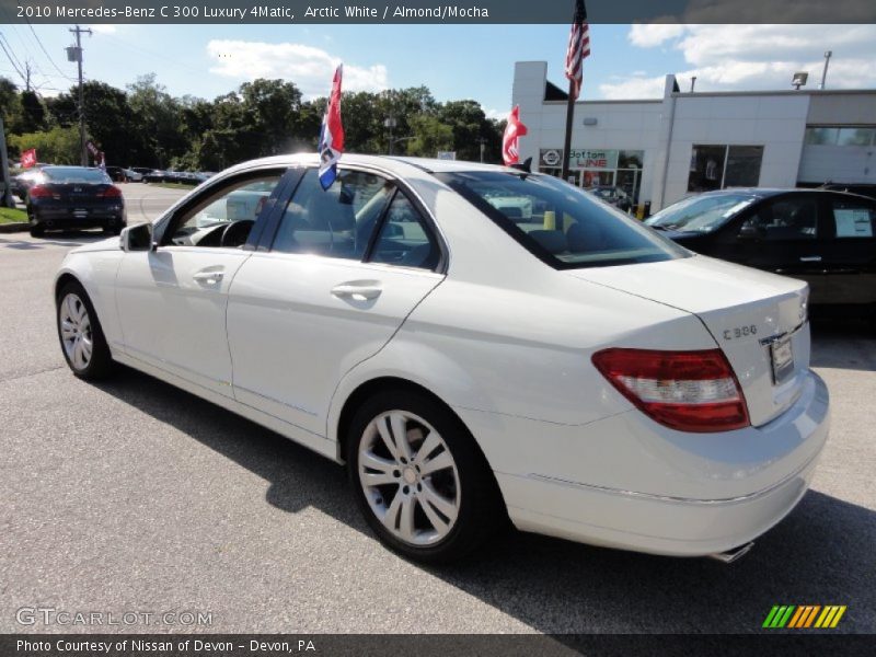 Arctic White / Almond/Mocha 2010 Mercedes-Benz C 300 Luxury 4Matic