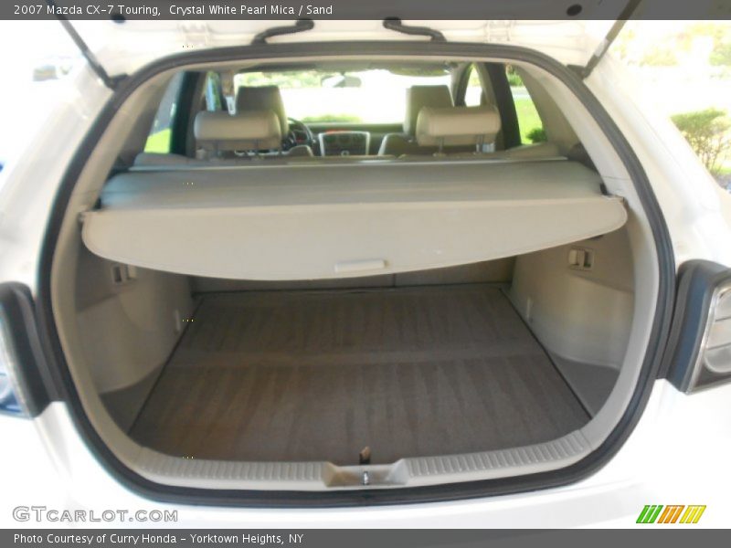 Crystal White Pearl Mica / Sand 2007 Mazda CX-7 Touring