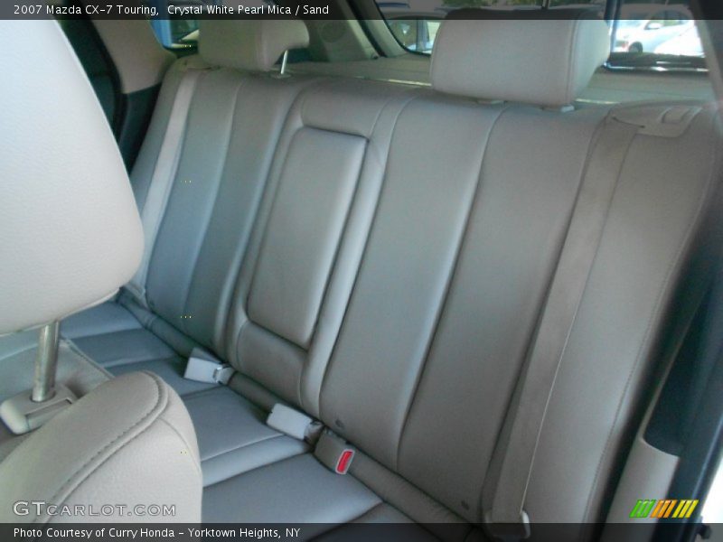 Crystal White Pearl Mica / Sand 2007 Mazda CX-7 Touring