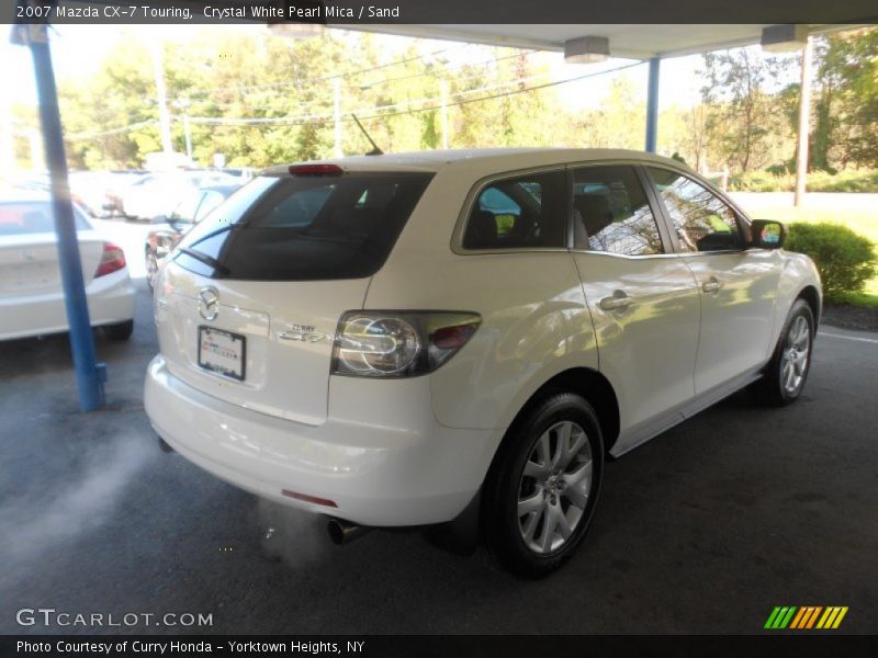 Crystal White Pearl Mica / Sand 2007 Mazda CX-7 Touring