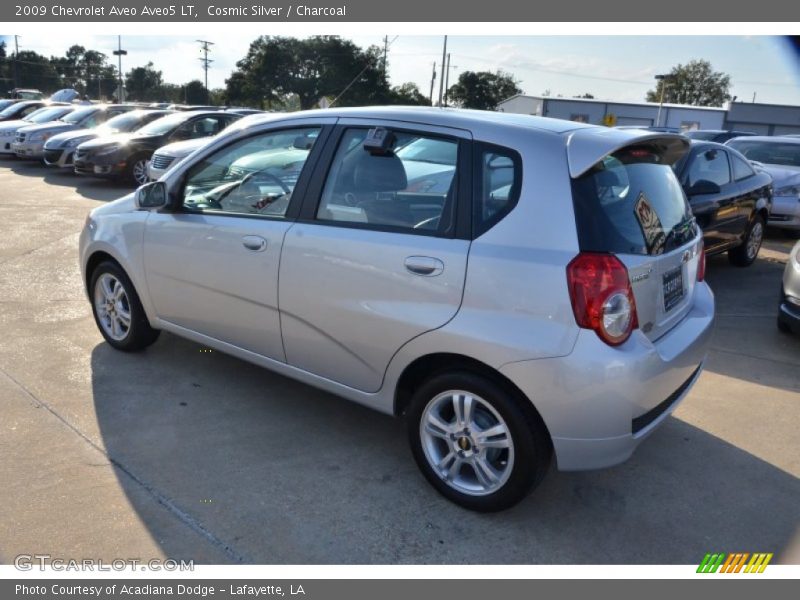 Cosmic Silver / Charcoal 2009 Chevrolet Aveo Aveo5 LT