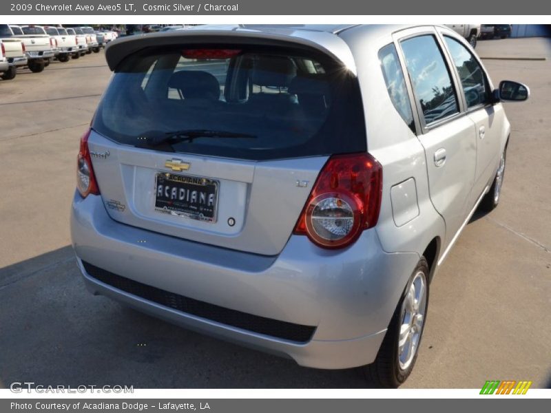 Cosmic Silver / Charcoal 2009 Chevrolet Aveo Aveo5 LT