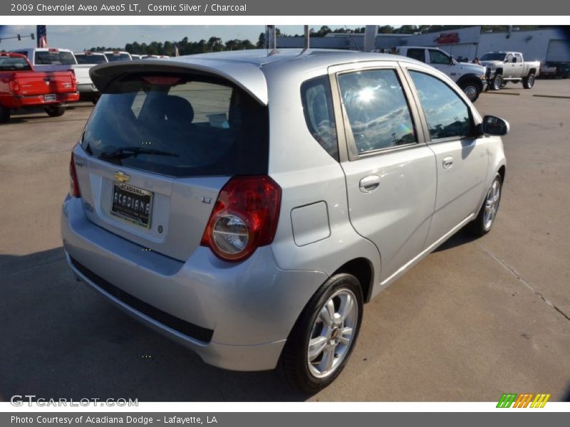 Cosmic Silver / Charcoal 2009 Chevrolet Aveo Aveo5 LT