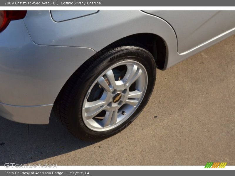 Cosmic Silver / Charcoal 2009 Chevrolet Aveo Aveo5 LT