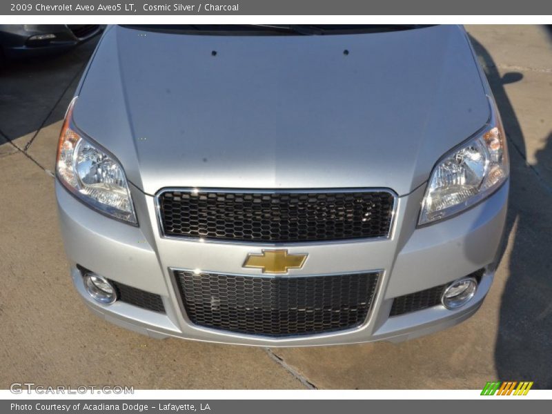 Cosmic Silver / Charcoal 2009 Chevrolet Aveo Aveo5 LT