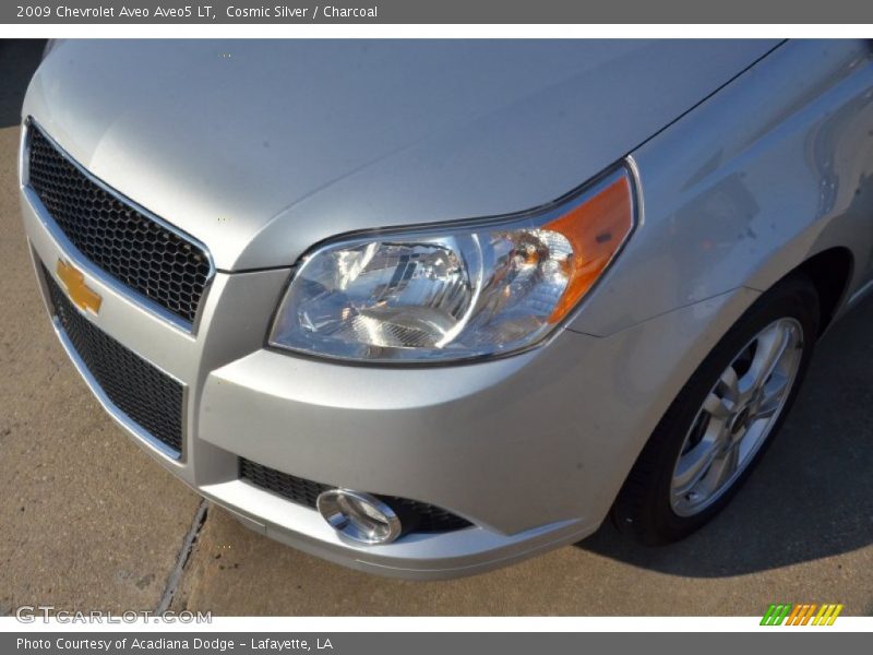 Cosmic Silver / Charcoal 2009 Chevrolet Aveo Aveo5 LT