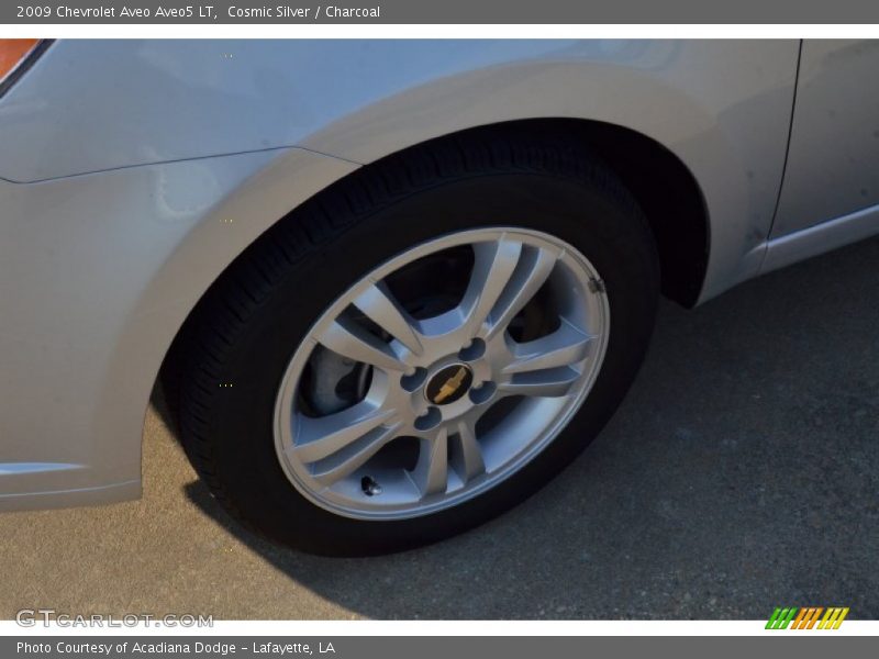 Cosmic Silver / Charcoal 2009 Chevrolet Aveo Aveo5 LT