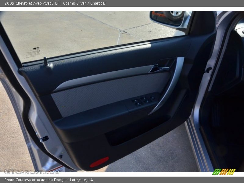Cosmic Silver / Charcoal 2009 Chevrolet Aveo Aveo5 LT