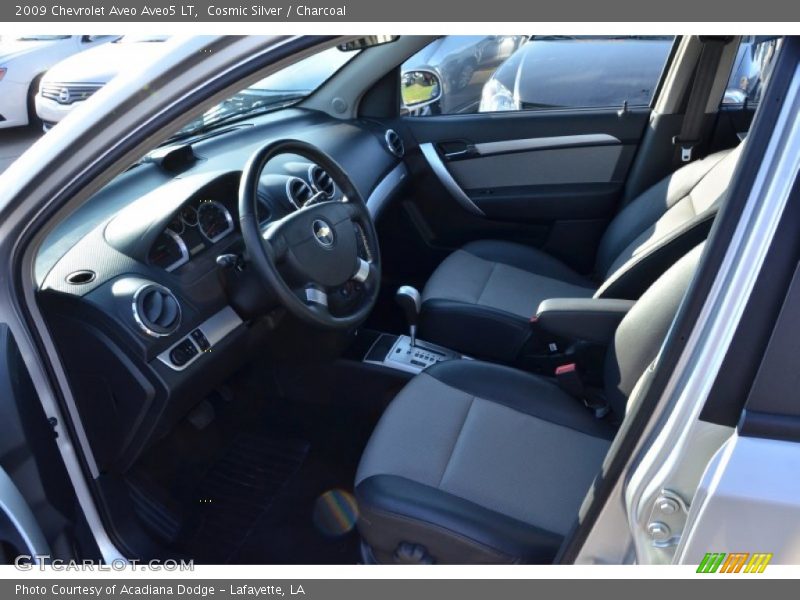Cosmic Silver / Charcoal 2009 Chevrolet Aveo Aveo5 LT