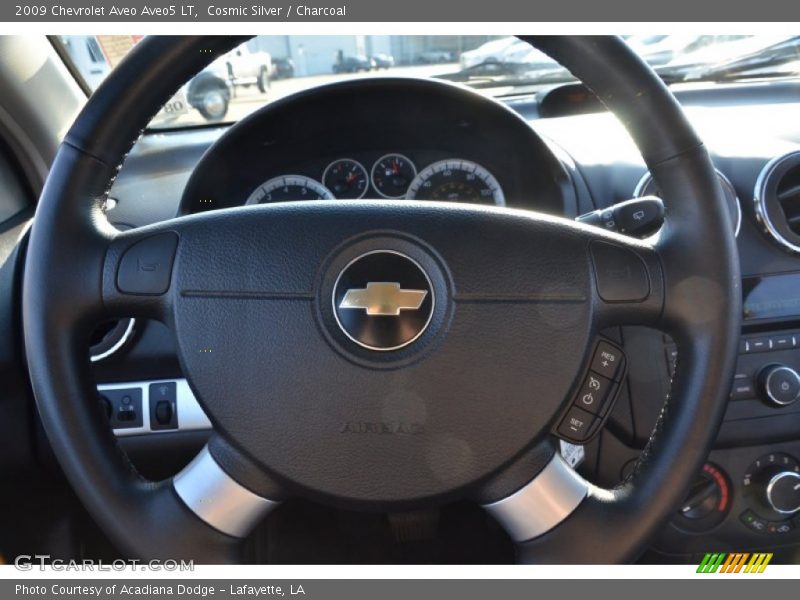 Cosmic Silver / Charcoal 2009 Chevrolet Aveo Aveo5 LT