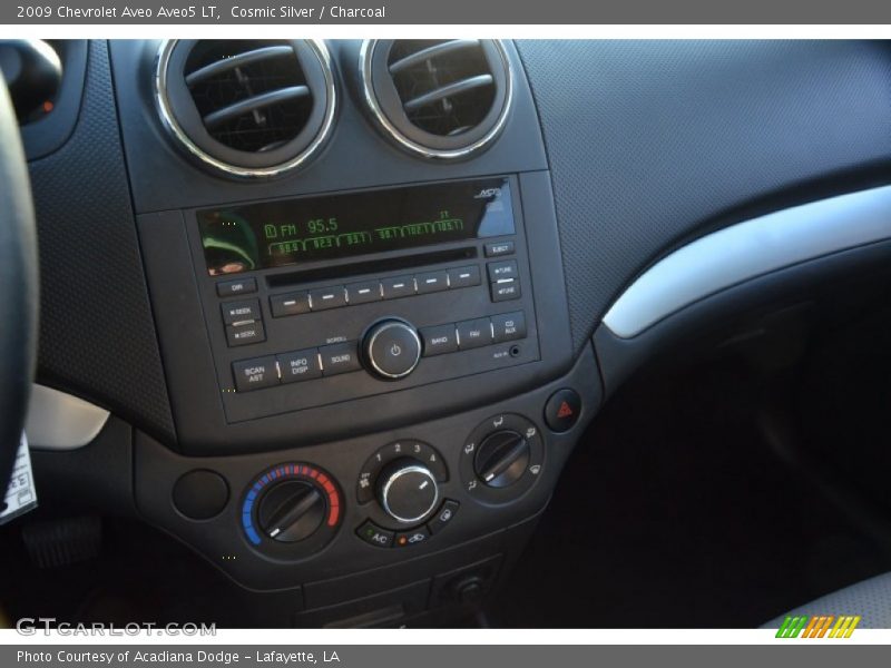 Cosmic Silver / Charcoal 2009 Chevrolet Aveo Aveo5 LT