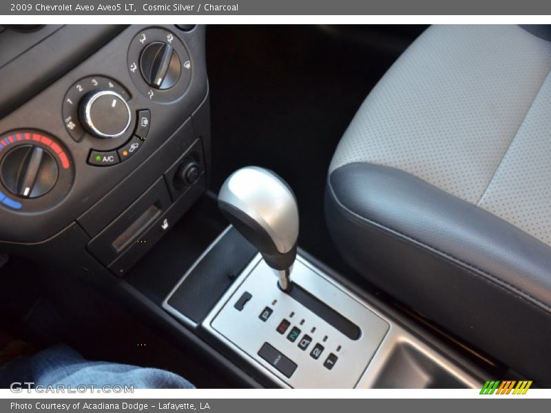 Cosmic Silver / Charcoal 2009 Chevrolet Aveo Aveo5 LT