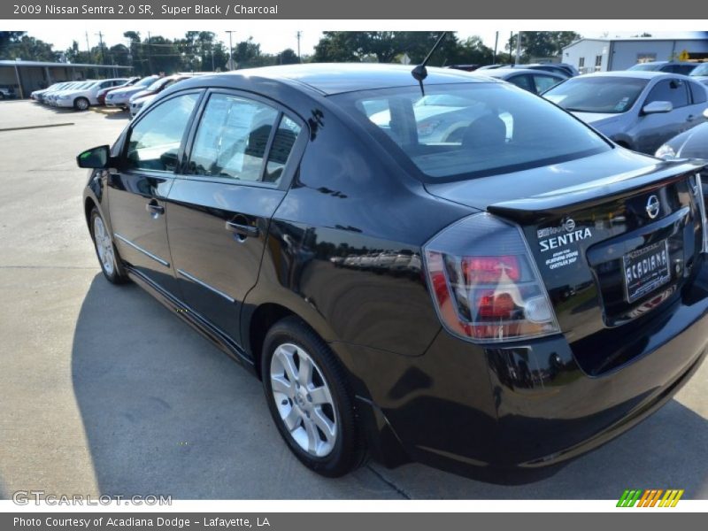 Super Black / Charcoal 2009 Nissan Sentra 2.0 SR