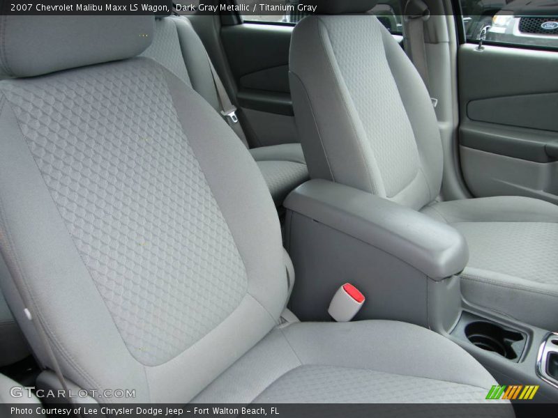Dark Gray Metallic / Titanium Gray 2007 Chevrolet Malibu Maxx LS Wagon