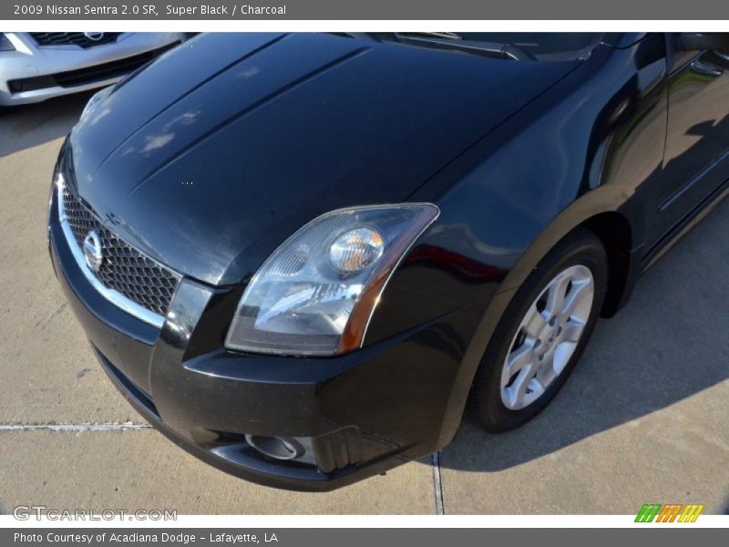 Super Black / Charcoal 2009 Nissan Sentra 2.0 SR