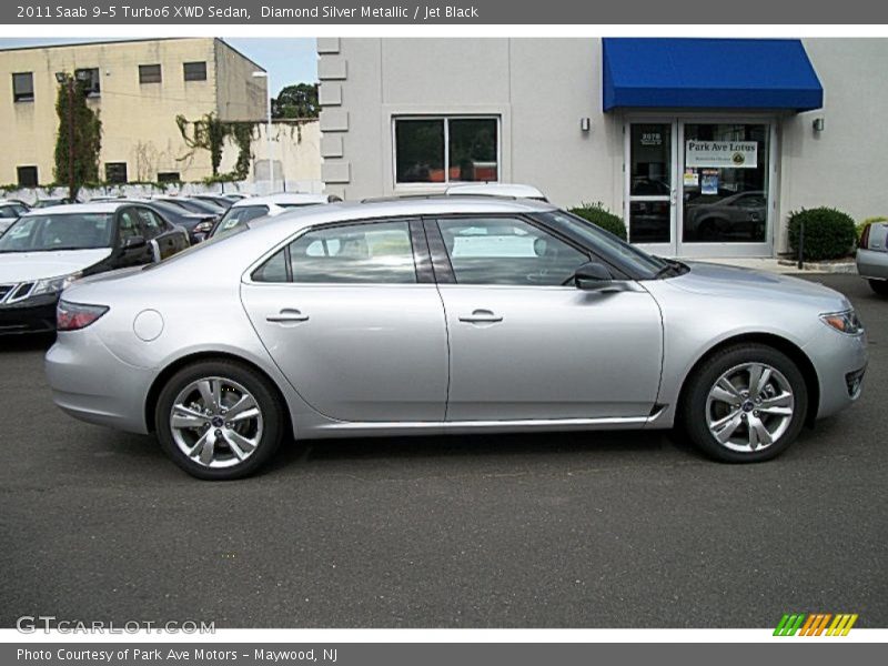  2011 9-5 Turbo6 XWD Sedan Diamond Silver Metallic