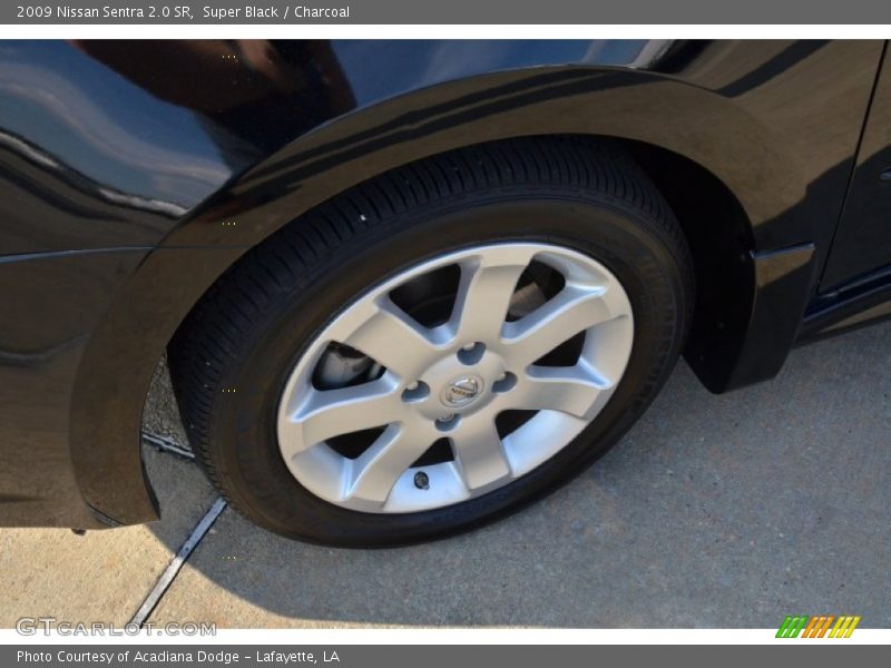 Super Black / Charcoal 2009 Nissan Sentra 2.0 SR