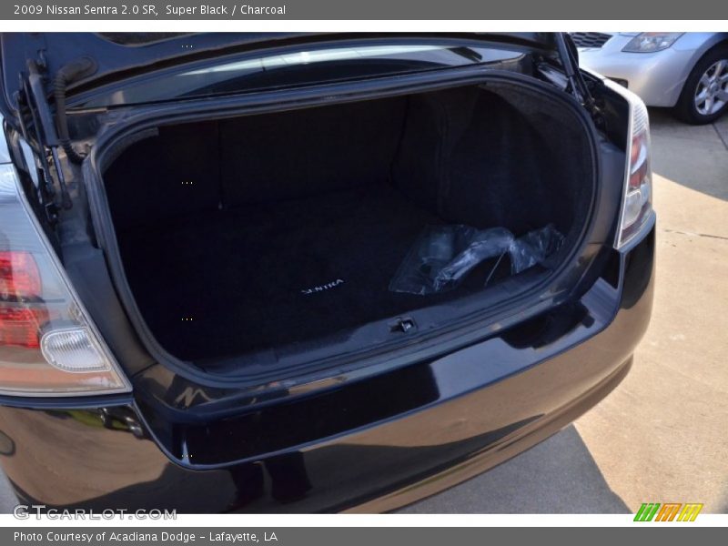 Super Black / Charcoal 2009 Nissan Sentra 2.0 SR