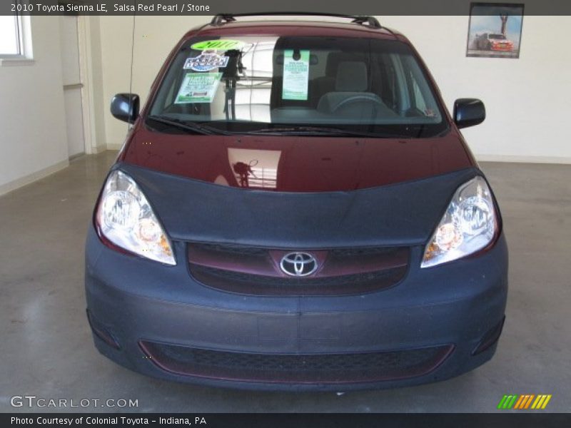 Salsa Red Pearl / Stone 2010 Toyota Sienna LE