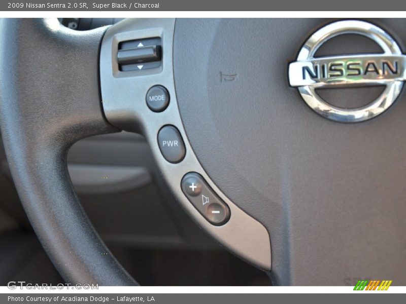 Super Black / Charcoal 2009 Nissan Sentra 2.0 SR