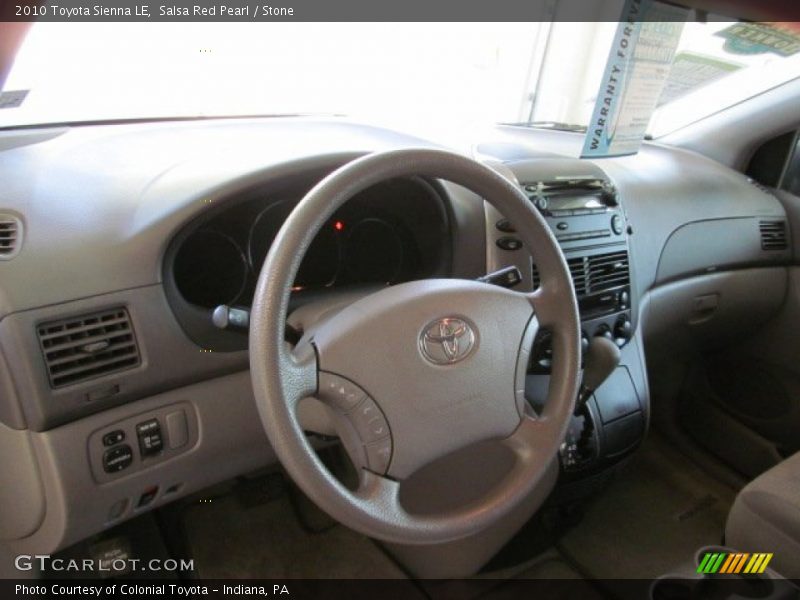 Salsa Red Pearl / Stone 2010 Toyota Sienna LE