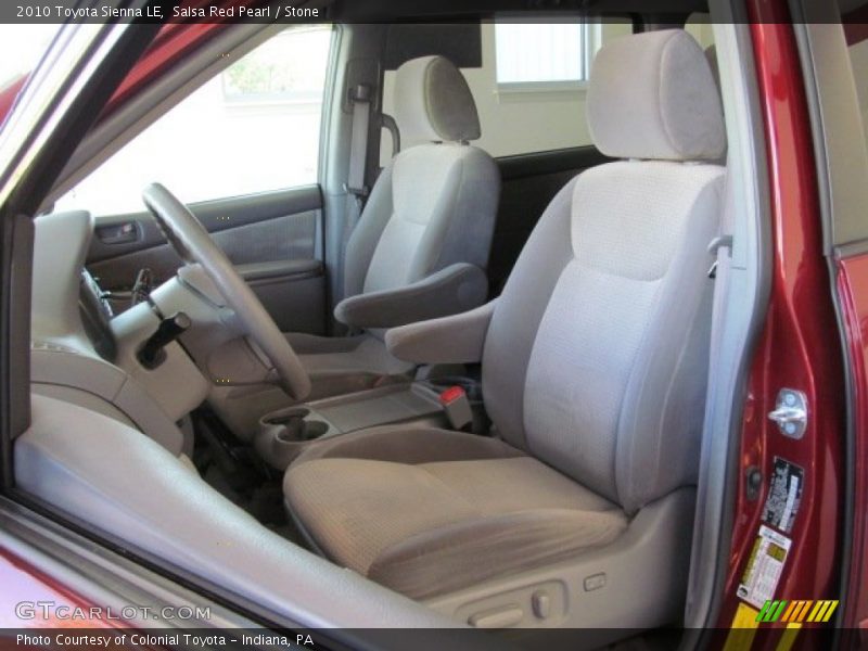 Salsa Red Pearl / Stone 2010 Toyota Sienna LE