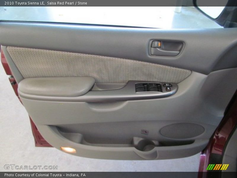 Salsa Red Pearl / Stone 2010 Toyota Sienna LE