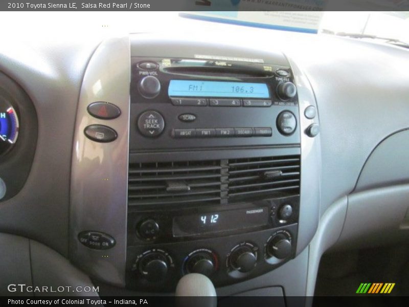 Salsa Red Pearl / Stone 2010 Toyota Sienna LE