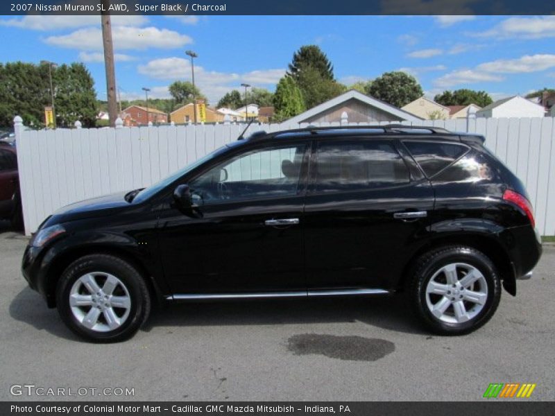 Super Black / Charcoal 2007 Nissan Murano SL AWD