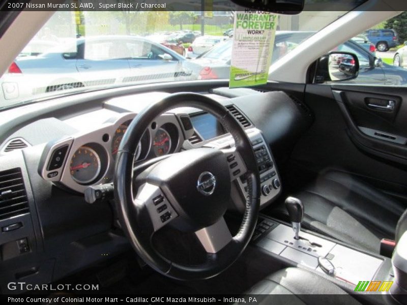 Super Black / Charcoal 2007 Nissan Murano SL AWD