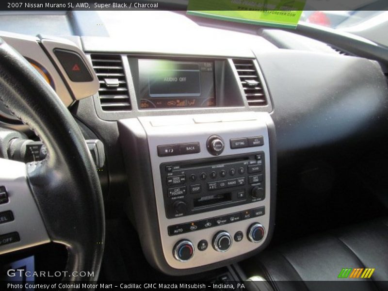 Super Black / Charcoal 2007 Nissan Murano SL AWD