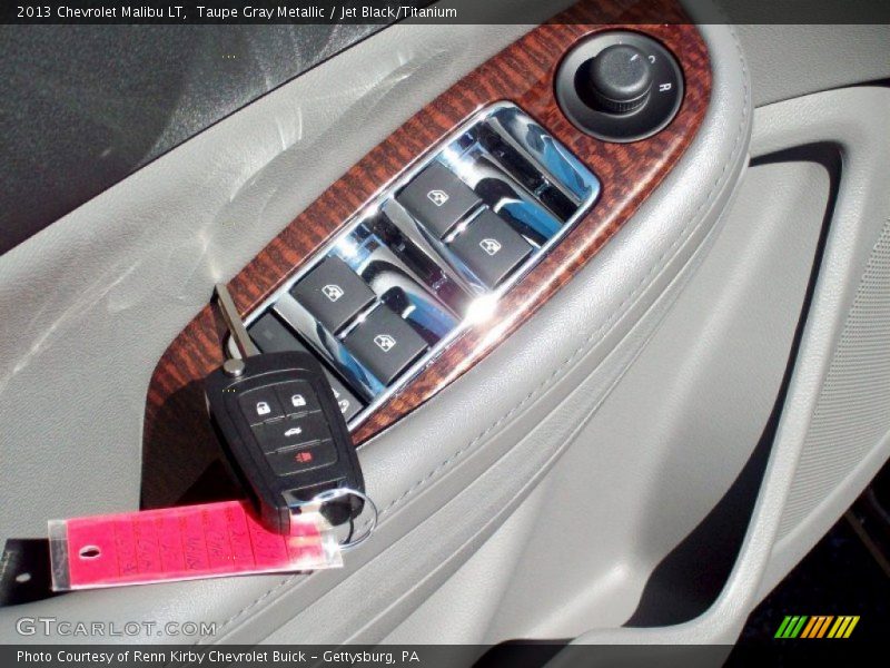 Taupe Gray Metallic / Jet Black/Titanium 2013 Chevrolet Malibu LT