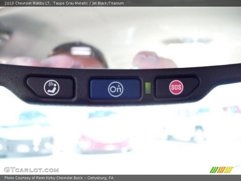 Taupe Gray Metallic / Jet Black/Titanium 2013 Chevrolet Malibu LT