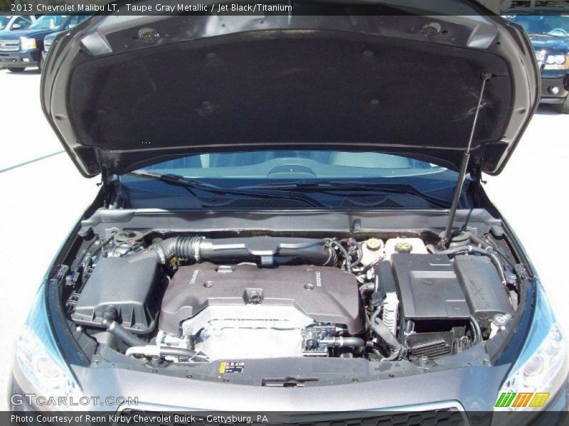 Taupe Gray Metallic / Jet Black/Titanium 2013 Chevrolet Malibu LT