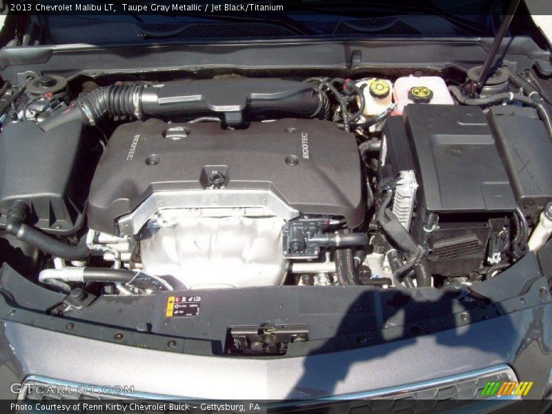 Taupe Gray Metallic / Jet Black/Titanium 2013 Chevrolet Malibu LT