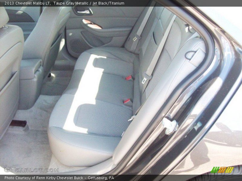 Taupe Gray Metallic / Jet Black/Titanium 2013 Chevrolet Malibu LT