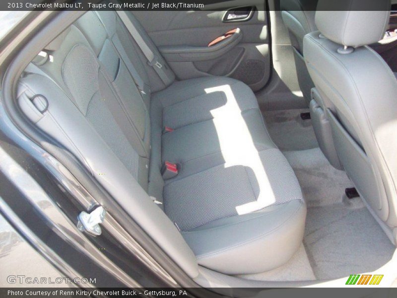 Taupe Gray Metallic / Jet Black/Titanium 2013 Chevrolet Malibu LT