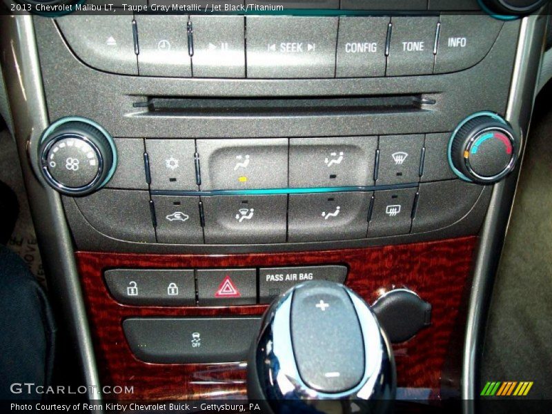 Taupe Gray Metallic / Jet Black/Titanium 2013 Chevrolet Malibu LT